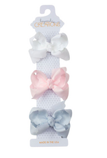 Beyond Creations G3SCGS 3 pack 3" bow set Pastel