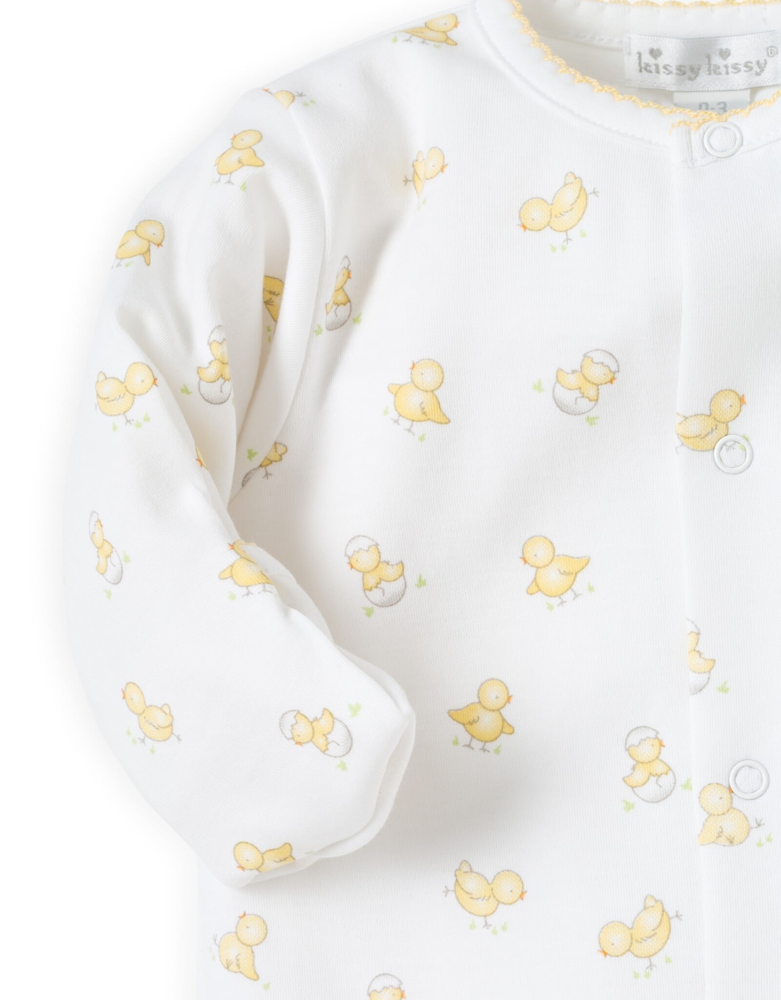Kissy Kissy Hatchlings Print Footie