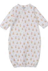 Kissy Kissy Teddy Bears Tan Print Converter Gown