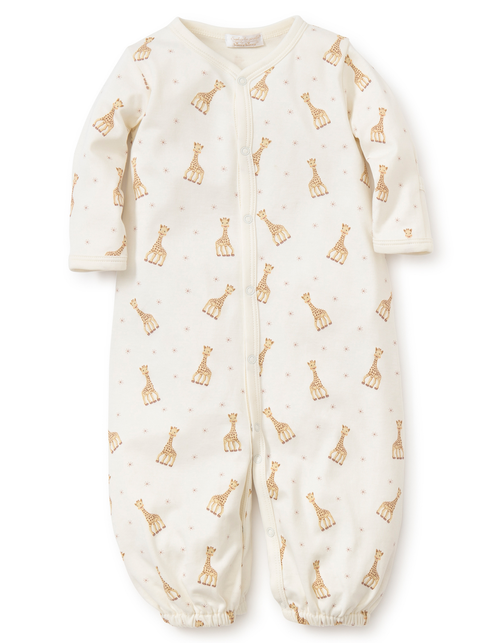 Kissy Kissy Sophie la Giraffe Ecru Converter Gown