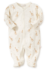 Kissy Kissy Sophie la Giraffe Ecru Footie