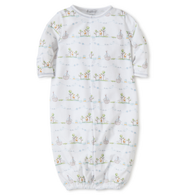 Kissy Kissy Noah's Print Converter Gown Blue