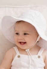 Huggalugs 1891 White Sunhat