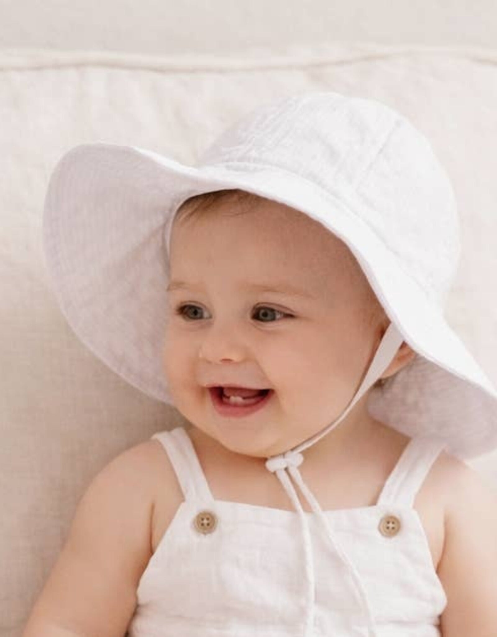 Huggalugs 1891 White Sunhat