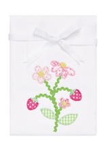 3 Marthas 3M appliqued burp pad 30-141 Strawberry