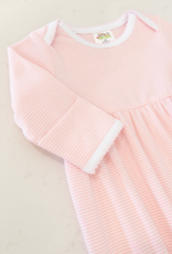 Zsa Zsa & Lolli ZZL Pink Stripe Baby Gown