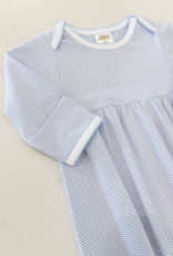 Zsa Zsa & Lolli ZZL Blue Stripe Baby Gown