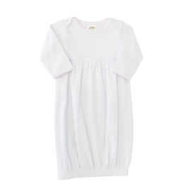 Zsa Zsa & Lolli Picot Trim Baby Gown PINK