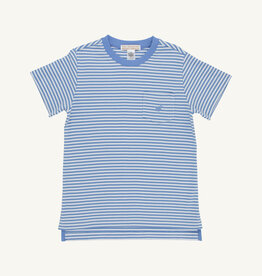 TBBC Carter Crewneck Sunrise Blvd Blue Stripe