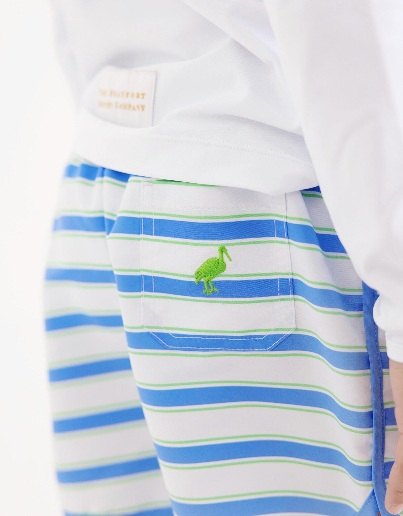 TBBC Tanner Swim Trunks Seabrook Stripe/Sunrise Blvd Blue