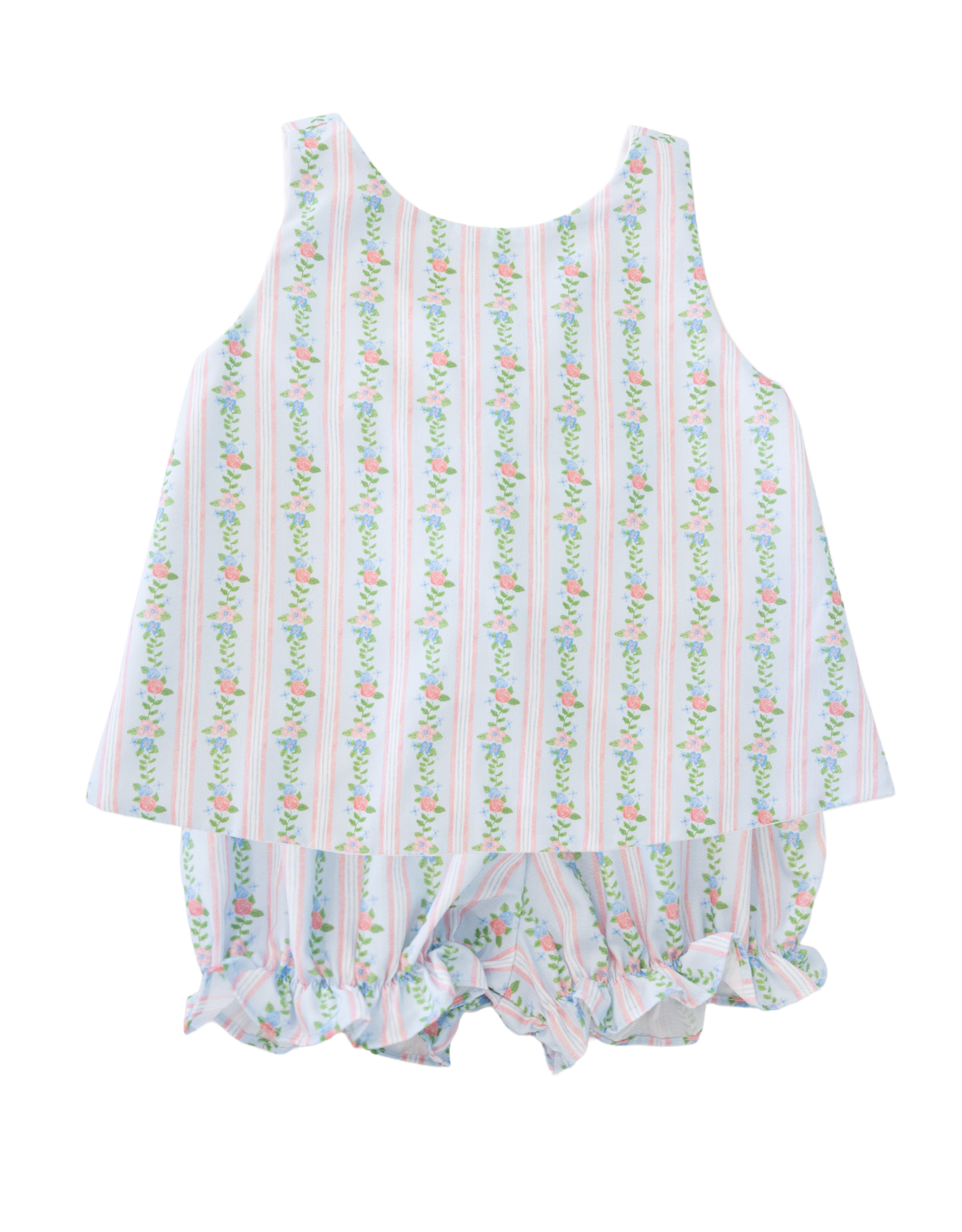 James and Lottie JL26 Kinley Bloomer Set Pink Blue Floral