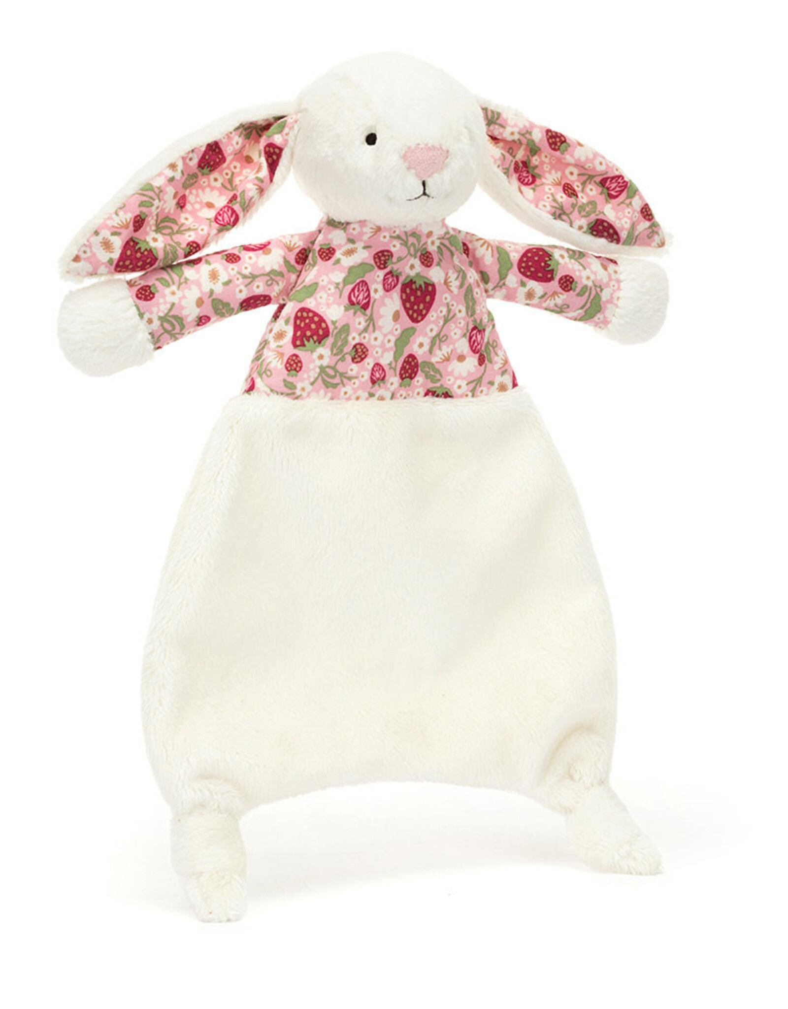 Jellycat Blossom Cream Bunny 'Berry' Comforter