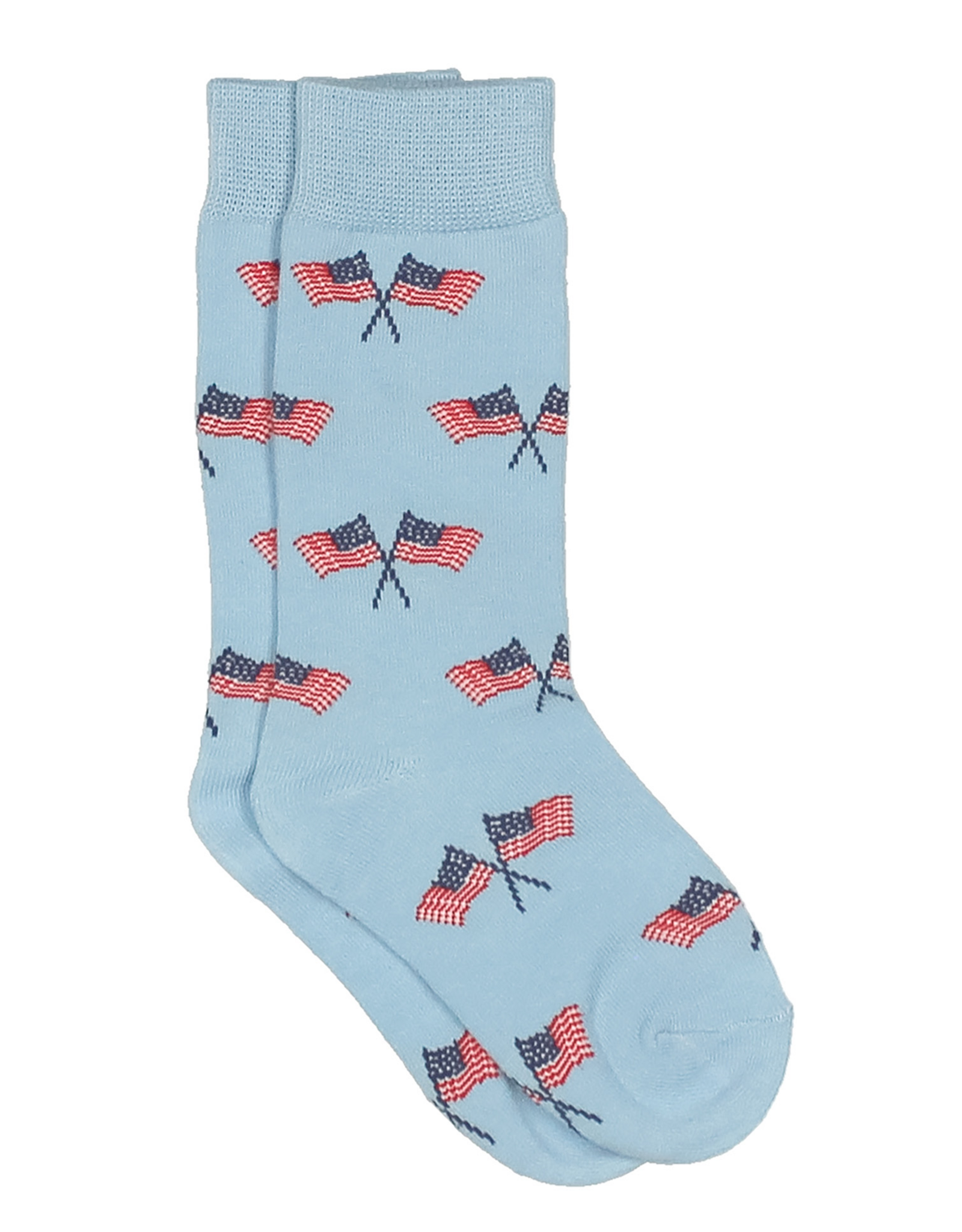 Properly Tied Lucky Duck Sock Freedom Flag