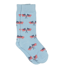 Properly Tied Lucky Duck Sock Freedom Flag