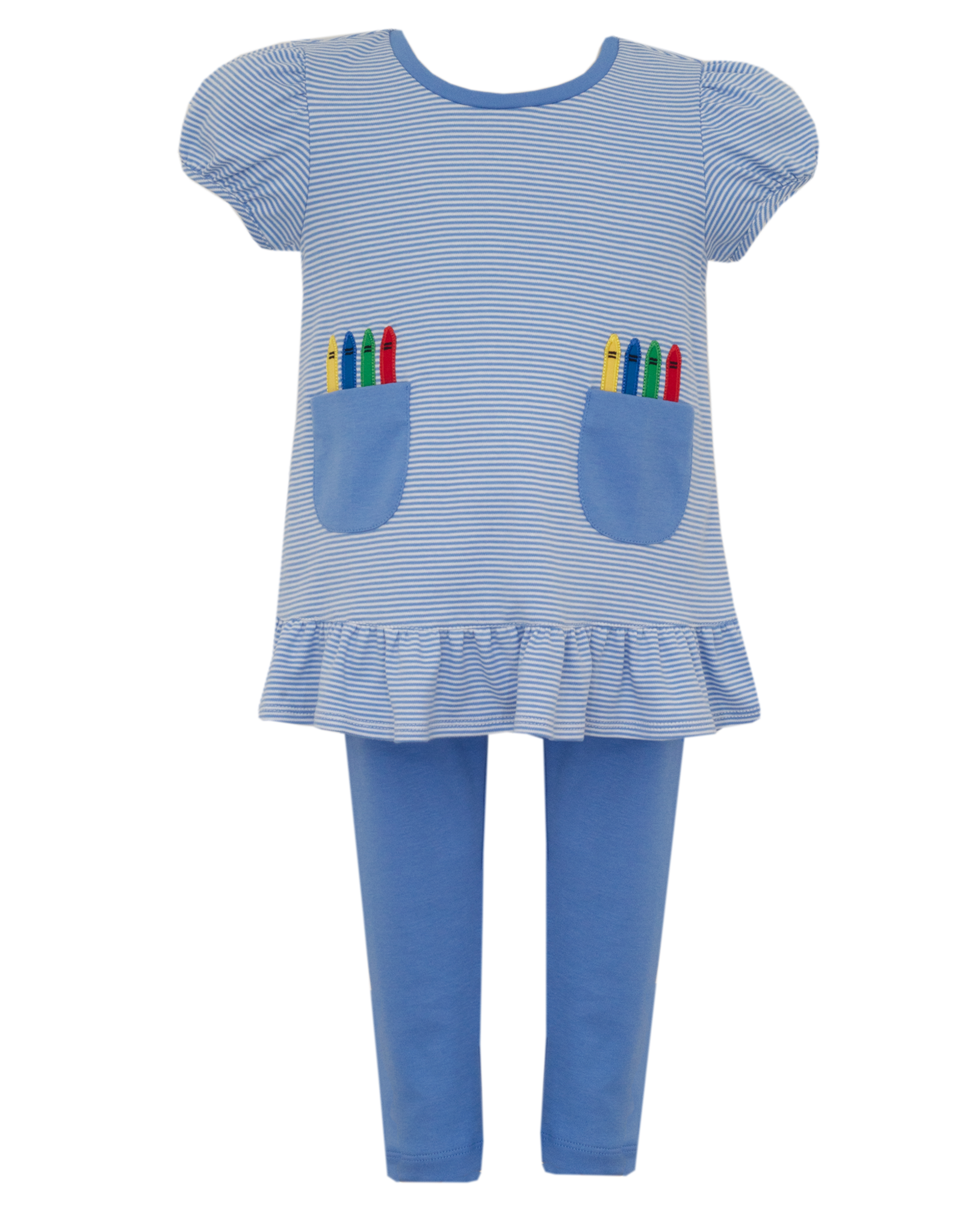 Claire and Charlie 5001N Crayon Tunic/Legging Set