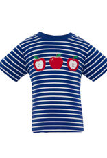Claire and Charlie 5002P Apples Applique Shirt