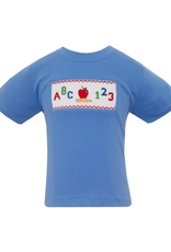 Anavini 541P ABC/123 Blue Smocked Shirt