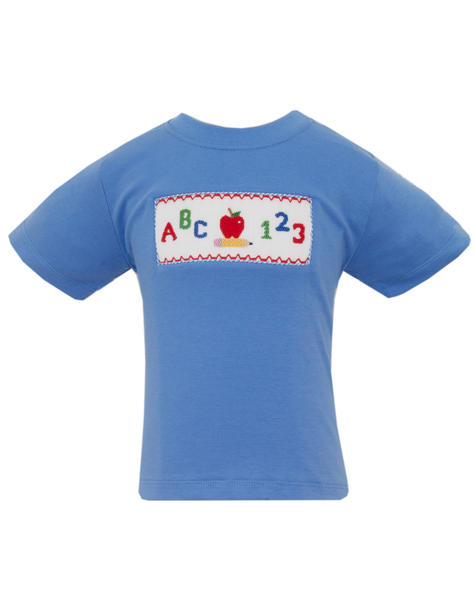 Anavini 541P ABC/123 Blue Smocked Shirt