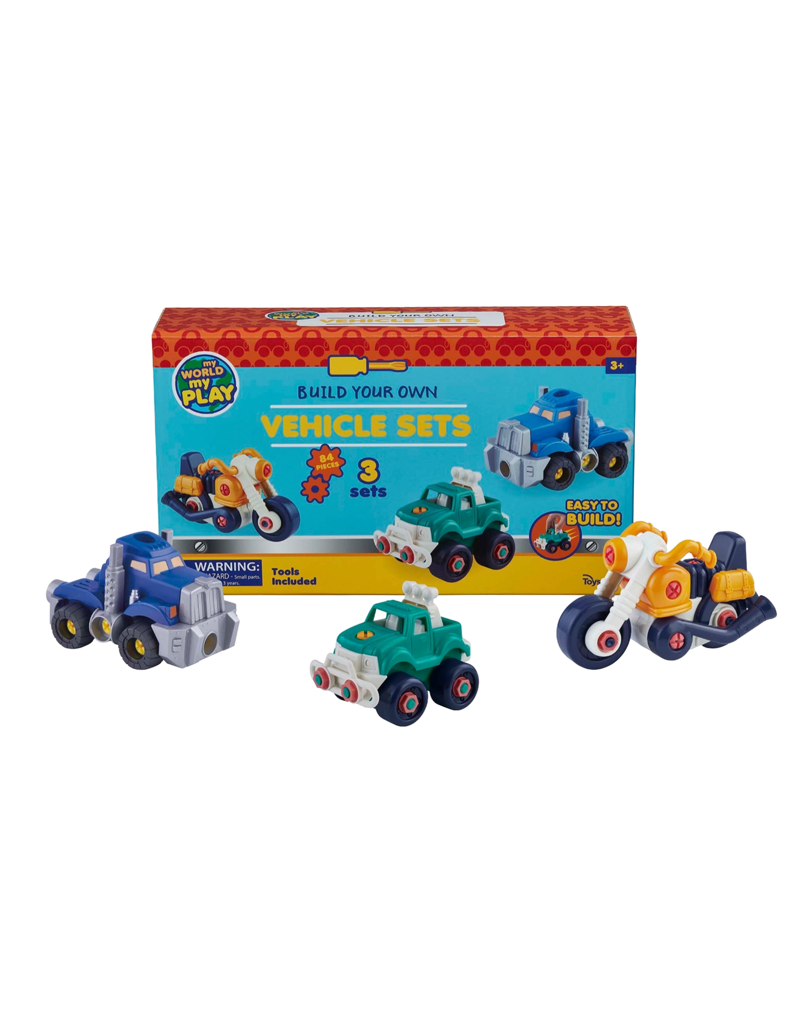 Toysmith Build Your Own Vehicle Set