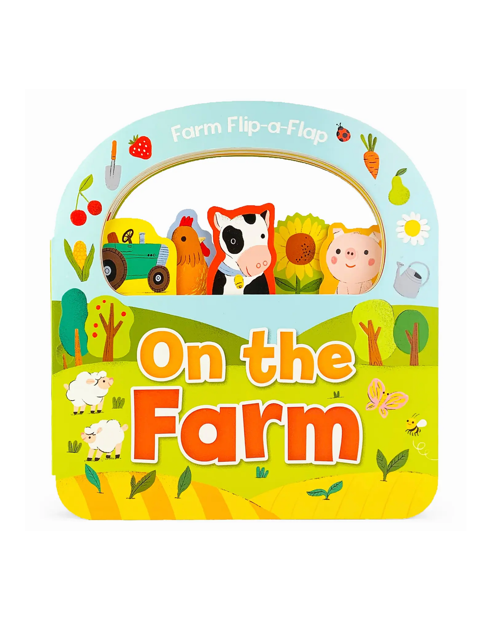 Cottage Door Press On the Farm: Flip-a-Flap Board Book with Handle