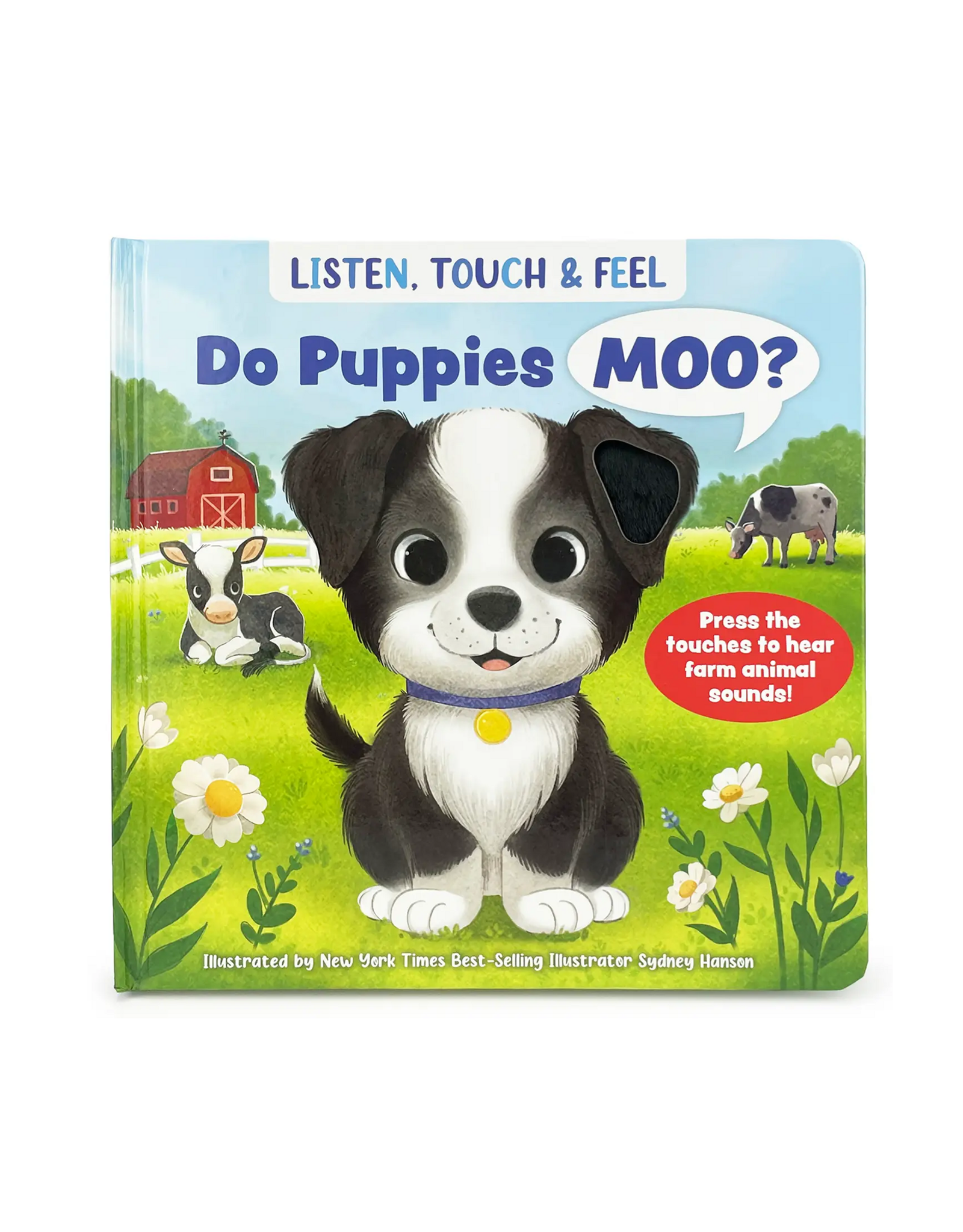 Cottage Door Press Do Puppies Moo? Listen, Touch & Feel Interactive Board Book