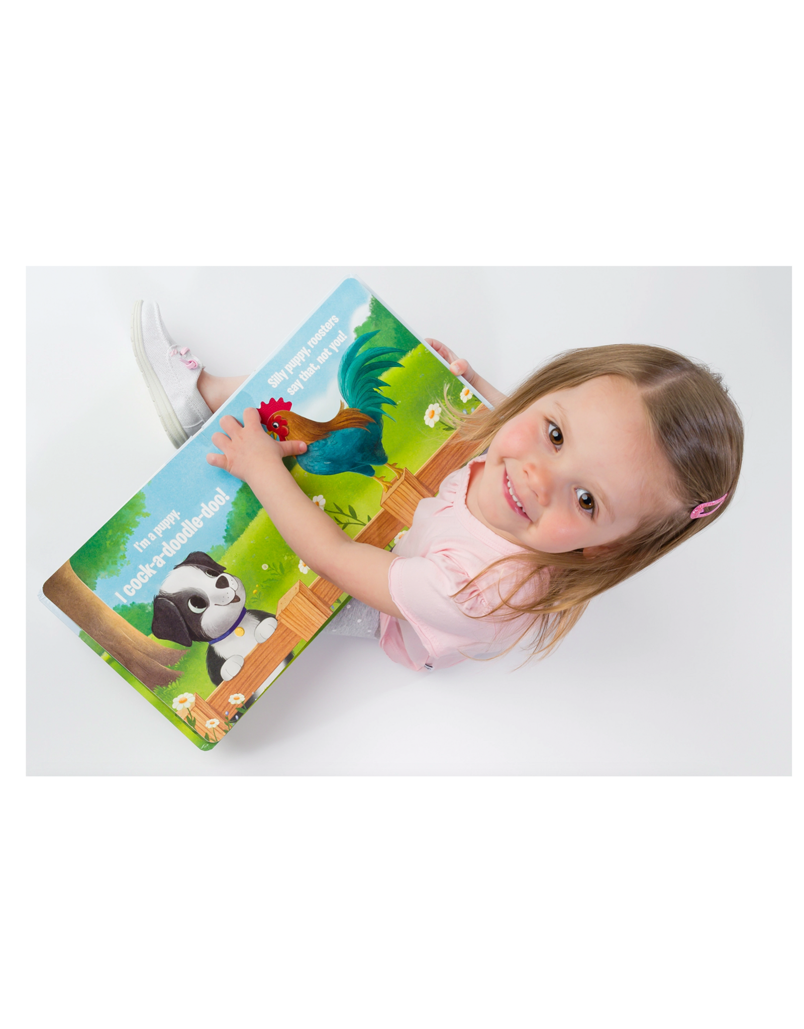 Cottage Door Press Do Puppies Moo? Listen, Touch & Feel Interactive Board Book