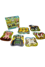 Cottage Door Press John Deere Farm Friends: 6 Touch & Feel Puzzles