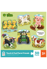 Cottage Door Press John Deere Farm Friends: 6 Touch & Feel Puzzles