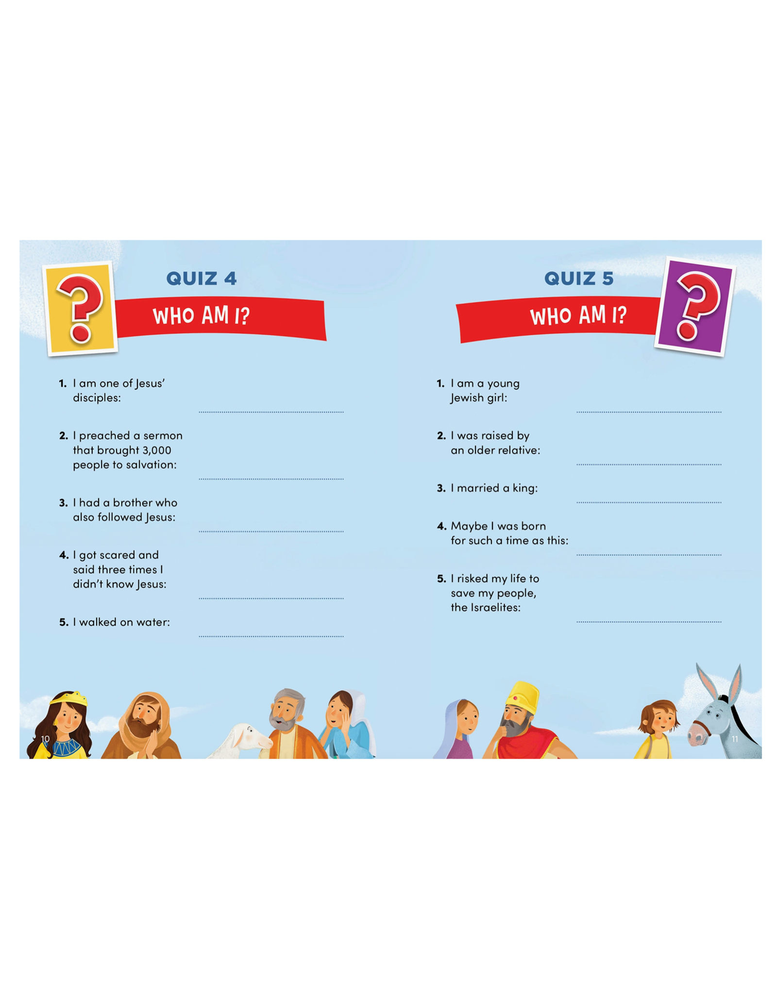 Barbour Publishing Guess Who? Bible Trivia for Kids Game