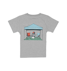 Properly Tied Short Sleeve Tee Heather Grey Tailgate