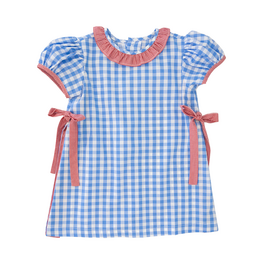 Southern Saturday Blue/Red Dress