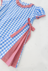 Southern Saturday SS233 Blue/Red Dress