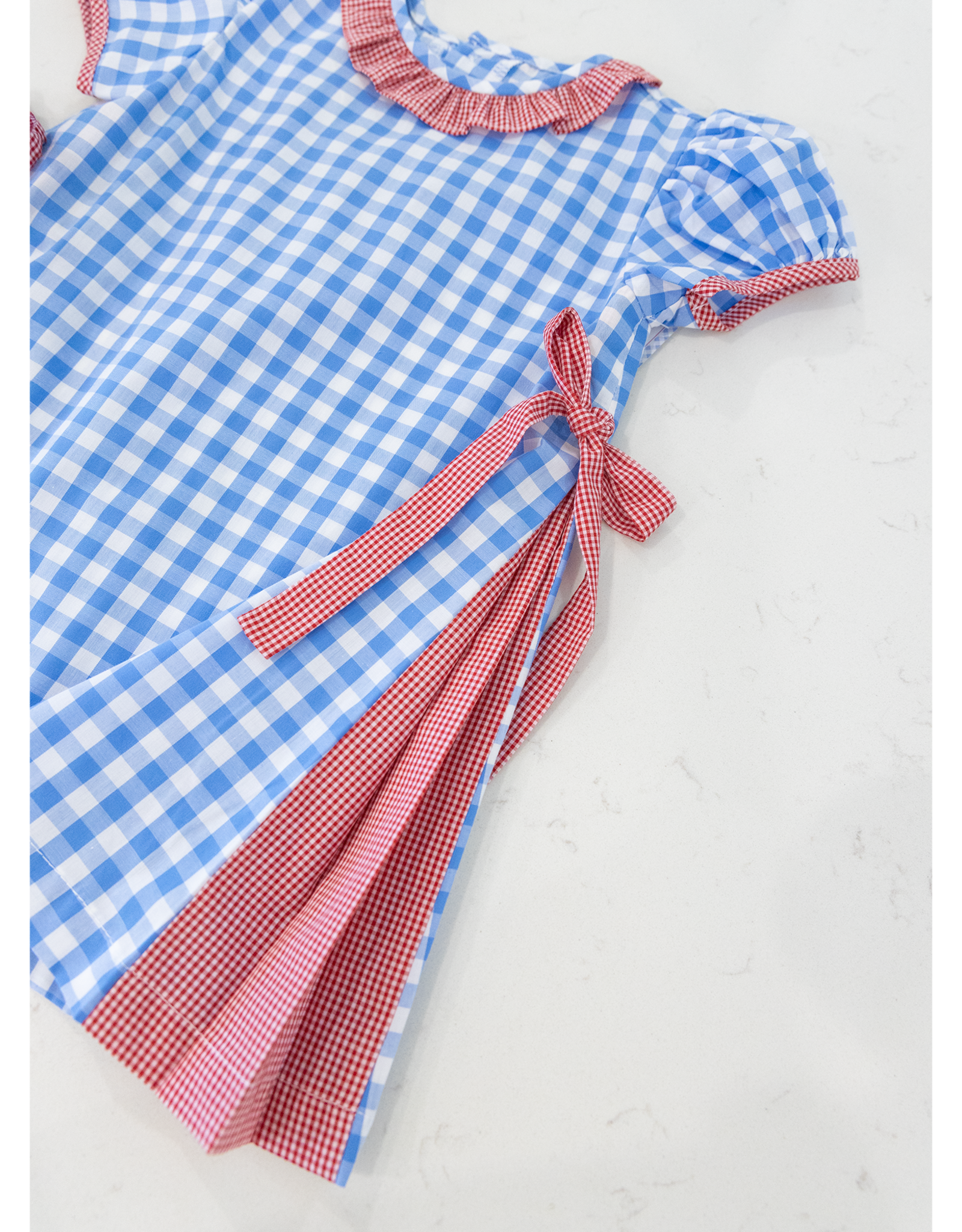 Southern Saturday SS233 Blue/Red Dress