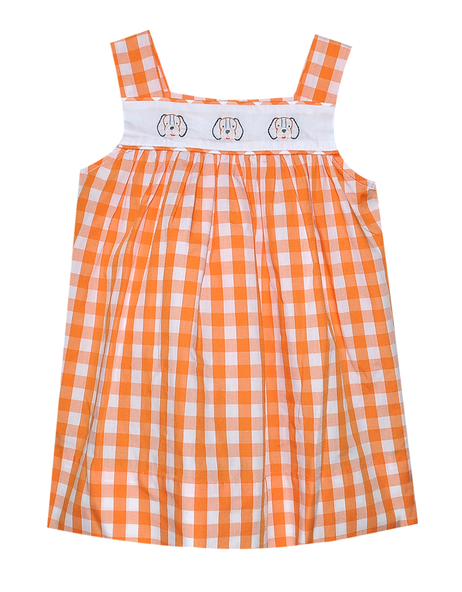 Southern Saturday SS370 Embroidered Hound Dog Dress