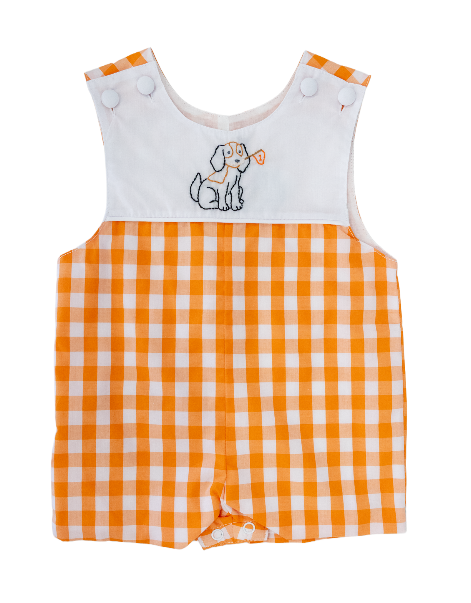 Southern Saturday SS291 Embroidered Hound Dog Shortall