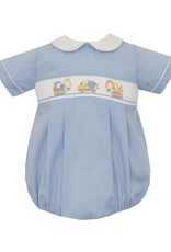 Petit Bebe 131BB Trucks Smocked Bubble
