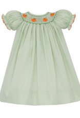 Petit Bebe 122A Pumpkin Smocked Bishop Dress