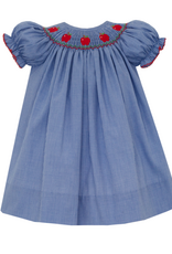 Petit Bebe 127A Apples Smocked Bishop Dress