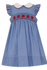 Petit Bebe 127D Apples Smocked Dress w/Collar