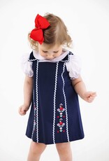 TBBC Donna Dress Nantucket Navy/Beale Street Blue