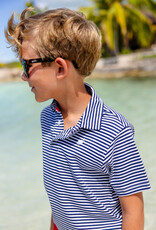 TBBC Prim Proper Polo Nantucket Navy Stripe