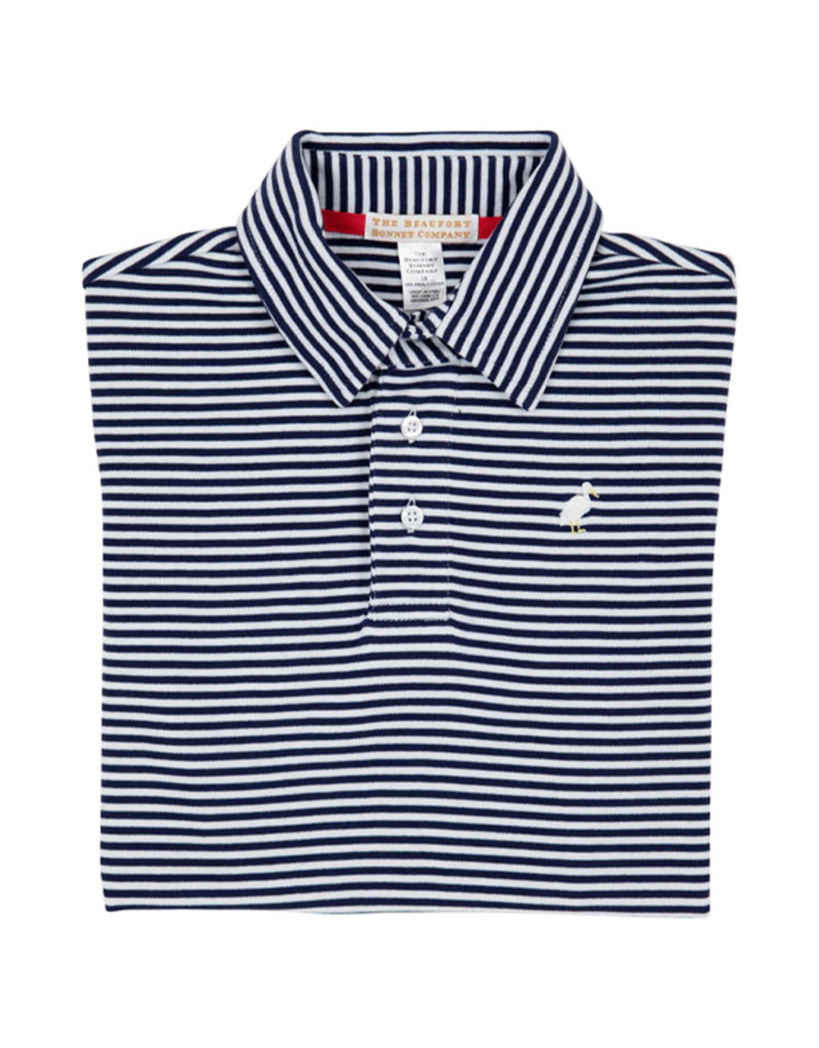 TBBC Prim Proper Polo Nantucket Navy Stripe