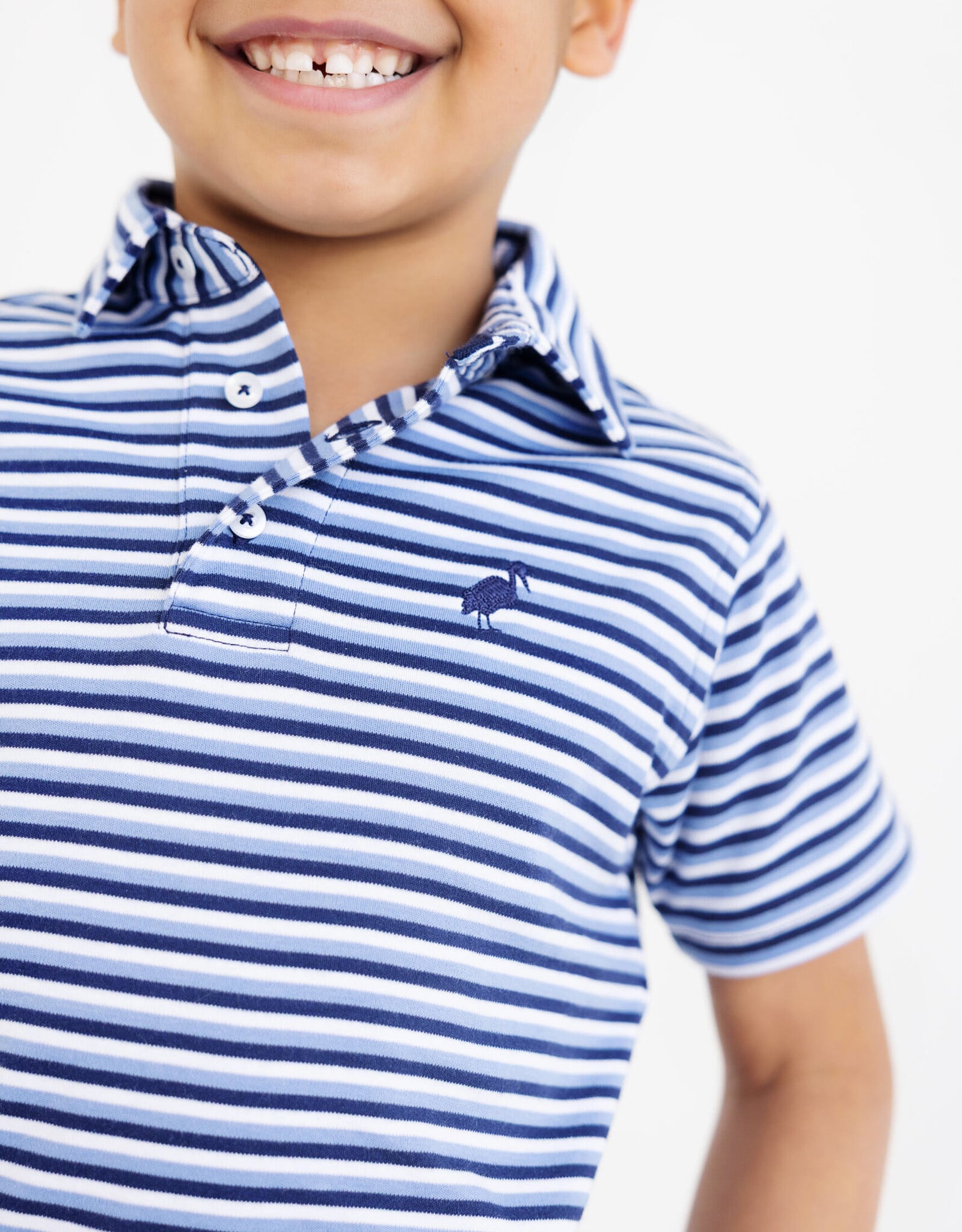 TBBC Prim Proper Polo Sumner County Stripe