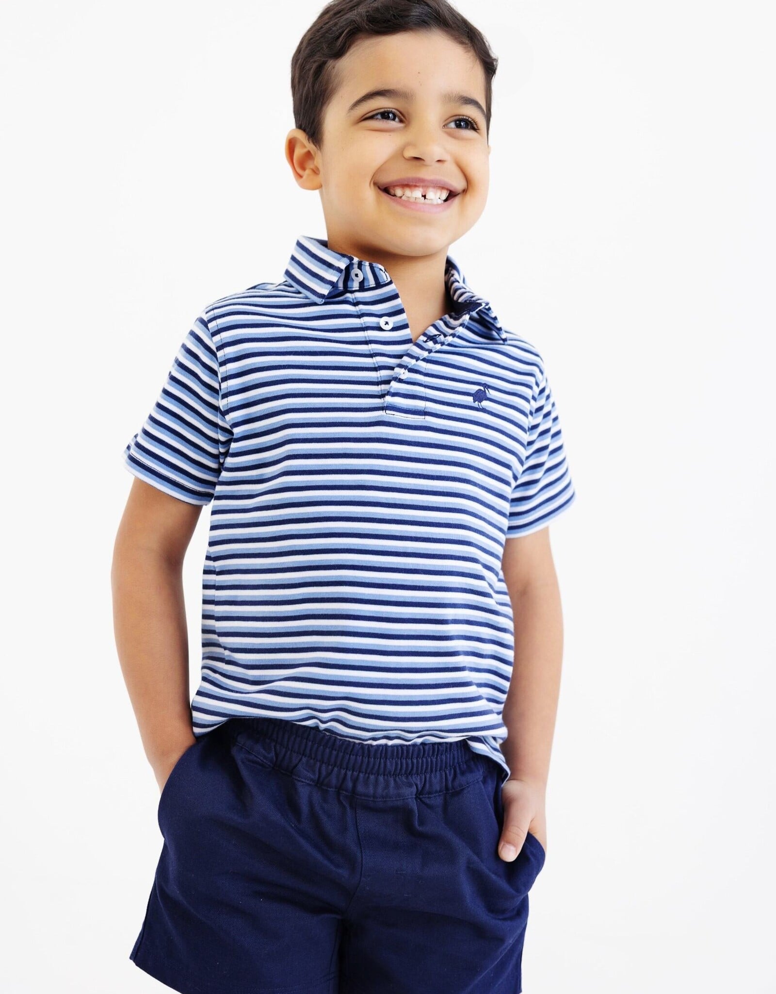 TBBC Prim Proper Polo Sumner County Stripe