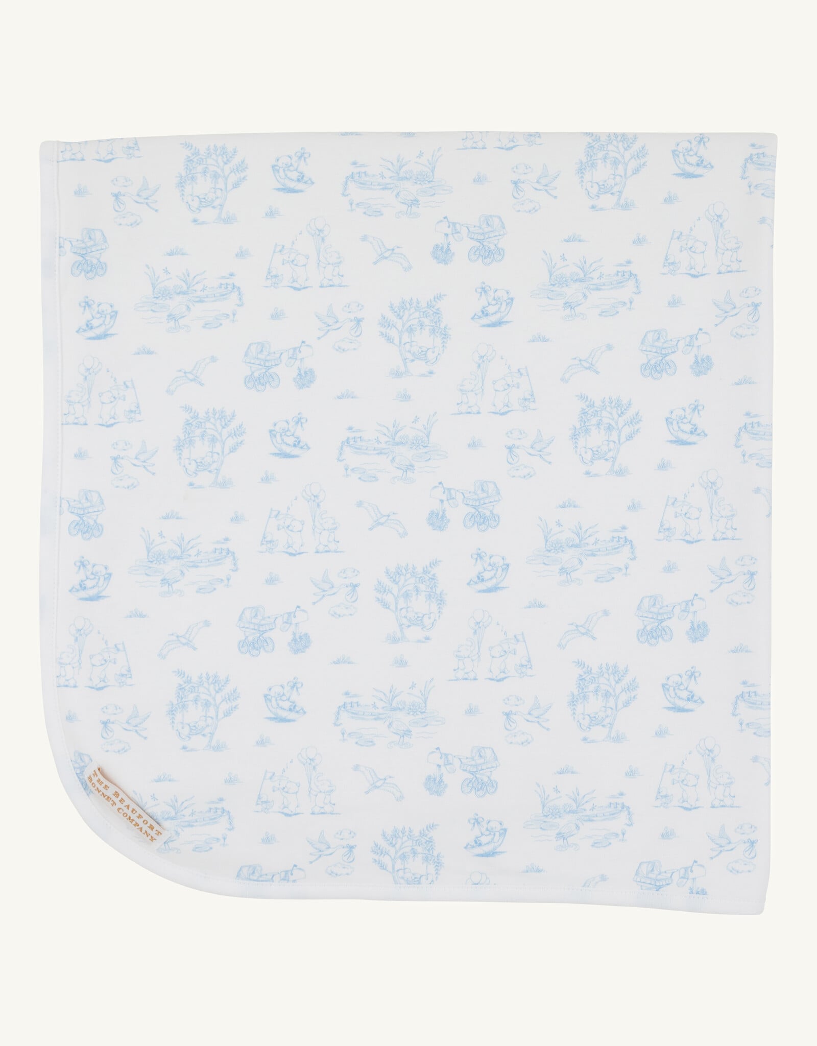 TBBC Baby Buggy Blanket Sir Proper Sweet Arrival Blue
