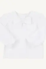 TBBC Beatrice Bow Blouse Worth Ave White