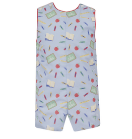 Petit Bebe Back to School Print Jon Jon