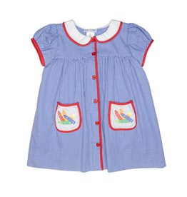 Lulu Bebe Bea Crayon Pocket Dress