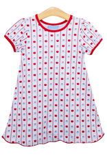 Trotter Street Kids TSF26 Apple Print Dress