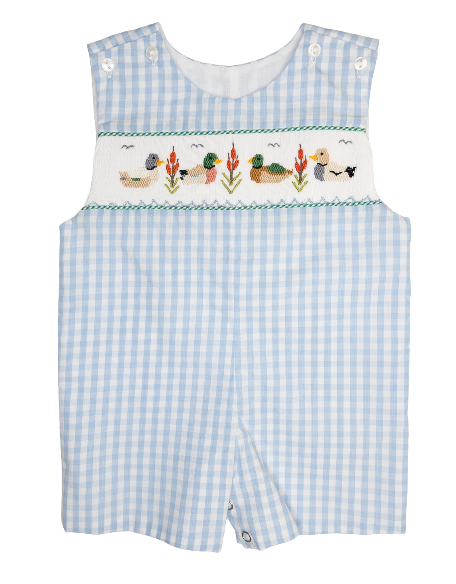 Lulu Bebe LBF26 Pete Mallard Smocked Shortall